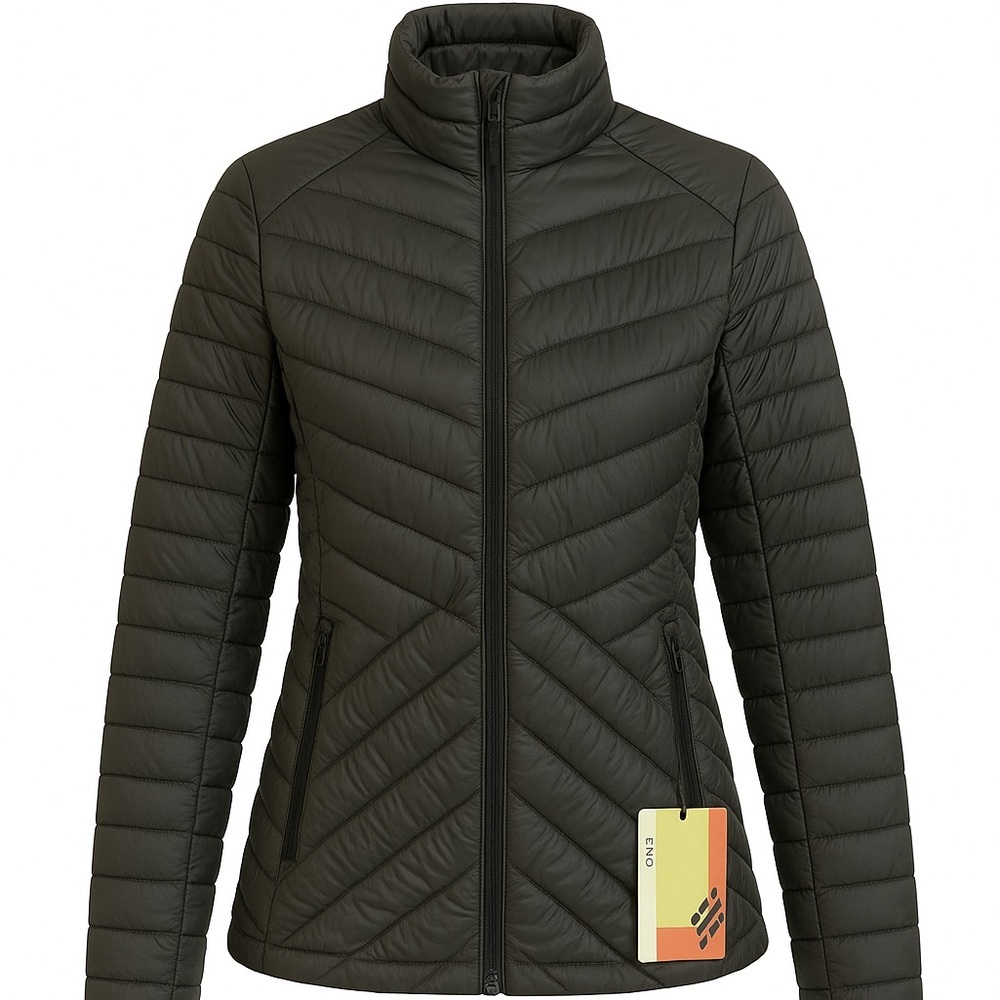 Women’s Medium Packable Down Puffer Jacket NWT - image 1